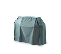Lumaland Telo Copertura di Protezione per mobili da Giardino Impermeabile Copri Barbecue Griglia 125 (H) x 165 (L) x 63 sp cm Oxford 600D Verde/Grigio