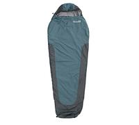 Lumaland Where Tomorrow Mumienschlafsack, Sacco a Pelo a Mummia Adulti (Unisex), Blu Goblino/Grigio | Small And Light, 220 x 80 cm | Small & Light | 700g
