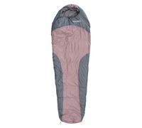 Lumaland Where Tomorrow Mumienschlafsack, Sacco a Pelo a Mummia Adulti (Unisex), Rosa/Grigio, 230x80 cm
