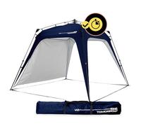 Lumaland x Where Tomorrow - Gazebo da giardino, 1 pannello laterale incluso, alta tenda resistente, gazebo da campeggio, montaggio facile e veloce, forte protezione per l'intemperia