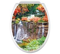 Lumalea 3617682403585 - Adesivi copriwater con protezione lucida, 35 x 43 cm