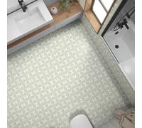 Lumalea Adesivi per piastrelle da pavimento antiscivolo, motivo geometrico 3617682099399-50 x 50 cm