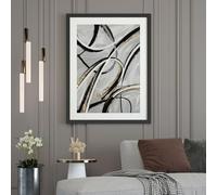 Lumalea - Poster Linee di design - Bordo bianco - 60 x 80 cm