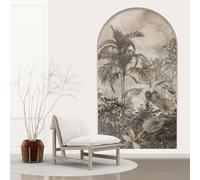 Lumalea Trompe l'occhio Arche - Voute - Foresta Tropicale 3617681516897 - Larghezza 80 x Altezza 145 cm
