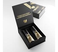 Lumalux travel kit - 2 in 1, Siero e Crema con Bava Di Lumaca 98% e 75%- Acido Ialuronico Antirughe e Aloe Vera