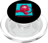 L'umanità era libera (Anti social media e grafica retrò) PopSockets PopGrip per MagSafe