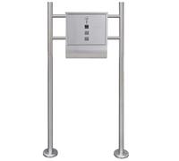 Lumanois Casetta della Posta con Supporto in Acciaio Inossidabile, Casa e Giardino,Arredo,Cassette postali, 4.24kg-271743