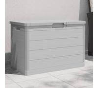 Lumanois Contenitore Cuscini Grigio 77,5x44,5x53 cm in Polipropilene, Mobili,Mobili da Giardino,Cassapanche da Esterno, 4.53kg-366603