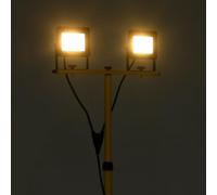 Lumanois Faretto a LED con Treppiede 2x20 W Bianco Caldo, Casa e Giardino,Illuminazione,Luci per Esterni ad Alta intensità, 3.23kg-149654
