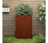 Lumanois Fioriera 52x48x75 cm Acciaio Corten,Casa e Giardino,Prato e Giardino,Giardinaggio,Vasi e fioriere,7.13kg-821555
