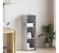 Lumanois Libreria/Mobile TV Grigio Cemento 36x30x114cm Legno Multistrato,Mobili,Scaffalature,Librerie,15.22kg-800139