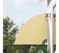 Lumanois Schermo di Privacy per Balcone Sabbia 140 x 140 cm Poliestere, Casa e Giardino,Prato e Giardino,Vita all'aperto,Ombrelloni e Parasole, 2.9kg-42000929