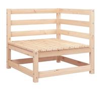 Lumanois Set Divani da Giardino 2 pz con Cuscini Legno di Pino,unità per Divano componibile da Esterno,28.35kg-805745