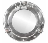 Lumanois Specchio da Parete Design Oblò Ø30 cm in Alluminio e Vetro, Casa e Giardino,Arredo,Specchi, 1.68kg-357848