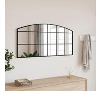 Lumanois Specchio da Parete Nero 100x50 cm Arco in Ferro, Casa e Giardino,Arredo,Specchi, 7.9kg-358638