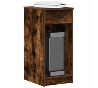 Lumanois Supper Computer a Torre con Cassetto Rovere 35x45x77 cm,Mobili,Mobili da Ufficio,Scrivanie,14.25kg-858744