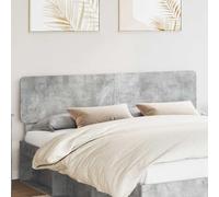 Lumanois Testiera Grigio cemento 200 cm Legno multistrato,Mobili,Testiere e controtestiere,13.92kg-888499