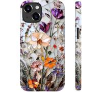 LUMARKE Custodia per iPhone 15 Plus carina, alla moda con motivo floreale da donna