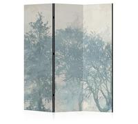 LUMASOUL Paravento Separé 3 Pannelli Monofacciale Albero 135x172 cm | Paravento da Interno, Divisorio per Ambienti Pieghevole Autoportante, Stampa su un Lato, Decorativo per Soggiorno e Camera