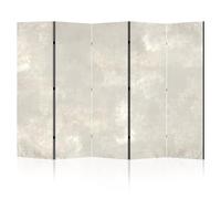 LUMASOUL Paravento Separé 5 Pannelli Monofacciale Industriale 225x172 cm | Paravento da Interno, Divisorio per Ambienti Pieghevole Autoportante, Stampa su un Lato, Decorativo per Soggiorno e Camera
