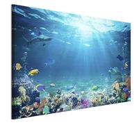 LUMASOUL Quadri Moderni Soggiorno - Quadri Camera da Letto Motivo Animale - Poster da parete con cornice in legno e telaio - Stampe da Parete 120x80 cm Moderno