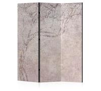 LUMASOUL Separe Divisorio Interno Bifacciale - Paravento da Interno 3 Pannelli Divisorio per Ambienti - Divisori per Interni con Motivo Albero - 135x172 cm