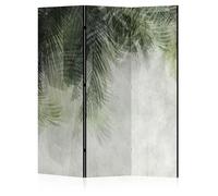 LUMASOUL Separe Divisorio Interno Bifacciale - Paravento da Interno 3 Pannelli Divisorio per Ambienti - Divisori per Interni con Motivo Jungle - 135x172 cm