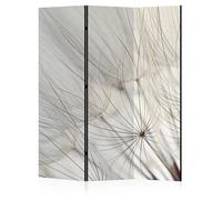 LUMASOUL Separe Divisorio Interno Monofacciale - Paravento da Interno 3 Pannelli Divisorio per Ambienti - Divisori per Interni con Motivo Fiori - 135x172 cm