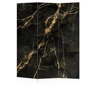 LUMASOUL Separe Divisorio Interno Monofacciale - Paravento da Interno 3 Pannelli Divisorio per Ambienti - Divisori per Interni con Motivo Marmo - 135x172 cm