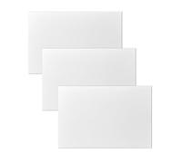 LUMASOUL Tela per Dipingere 60x40 cm - 3 Pezzo - Tele per Dipingere su Telaio - Canvas Vergini, Bianche - Ideale per Pittura Ccrilica e ad Olio, Nonché per Schizzi e Disegni