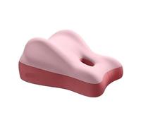 Lumbar Pillow, Cuscino del sedile ergonomico in memory foam | for divano letto Supporto lombare for l'anca | Allevia la pressione sulla schiena Comodo strumento di seduta ,For the waist(Pink red)