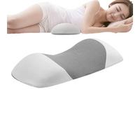 Lumbar Pillow For Sleeping - Waist Pillow | Sleeping Back Waist | Sleeping Back Support | Breathable Sponge Ergonomic Pressure-relieving Posture-correcting Cushion For Game Chair Car Seat Airplane