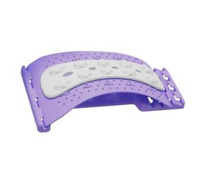Lumbar Support Board - 36x 8.5cm Adjustable Level Traction Massager, 1x Back Stretcher, Lumbar Back Stretcher Spine Cracker For Spine, Muscle Relaxation, Recovery, Home, Travel, Work, Elderly