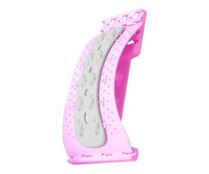 Lumbar Support Board - 36x 8.5cm Adjustable Level Traction Massager, Back Stretcher, Lumbar Back Stretcher Spine Cracker For Spine, Muscle Relaxation, Recovery, Home, Travel, Work, Elderly