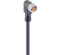LUMBERG AUTOMATION 14005-1 Sensor-/Aktor-Steckverbinder, konfektioniert M8 Buchse, gewinkelt 5.00m P