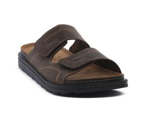 LUMBERJACK 023 DARK BROWN sandali Uomo 42
