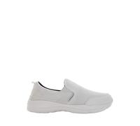Lumberjack Agatha - Mocassini da Uomo Stile Guida, Bianco, 40 EU