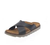 Lumberjack Asher - Ciabatte In Pelle Nero - Uomo Scarpe Ciabatte Fascia