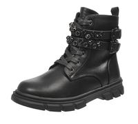 Lumberjack Bam - Stivaletti Con Cerniera Nero - Junior Scarpe Ragazza Stivaletti