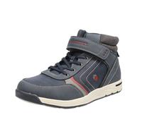 Lumberjack Colby - Sneakers Alte Con Strappo Blu - Taglia 35 [22.3cm] Junior