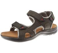 Lumberjack Earth Sandali Punta Aperta, Uomo, Nero (Black Cb001), 42 EU (8 UK)
