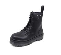 Lumberjack Elyse, Anfibi Donna, Black/Black, 37 EU