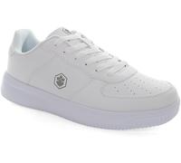 Lumberjack finster sneakers uomo in pelle bianca e nera scarpa da ginnastica ...