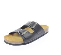 Lumberjack Flint - Ciabatte Con Fibbie Regolabili Nero - Taglia 41 [26.3cm]