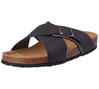 Lumberjack Flint, Sandali a Ciabatta Uomo, Black, 41 EU