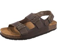 Lumberjack Flint, Sandali Uomo, Dk Brown, 43 EU