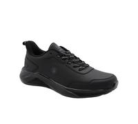 Lumberjack- Karter Sneaker Man in Black Synthetic Smooth, 44