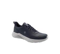 Lumberjack- Karter Sneaker Man in Navy Blue Synthetic Smooth, 41
