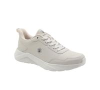Lumberjack- Karter Sneaker Woman in White Synthetic Smooth, 38