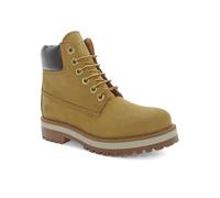 Lumberjack-KRISTY ANKLE BOOT HIGH SOLE woman in yellow nubuck, 38